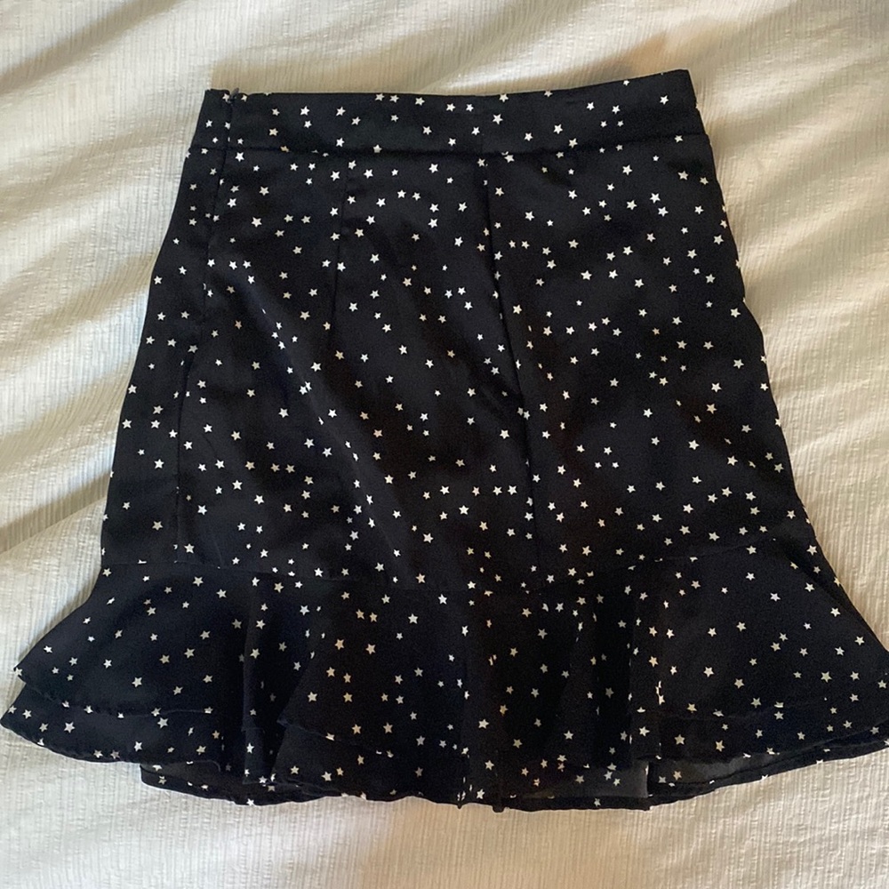 Altar’d State Star Ruffle Mini Skirt